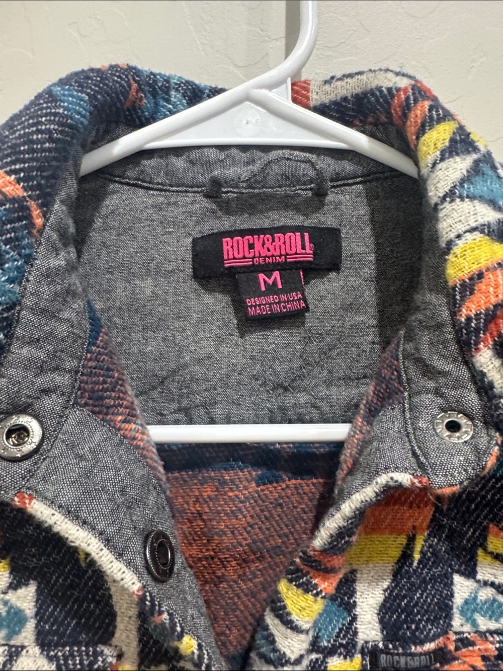 Rock & Roll Aztec-Pattern Shacket - Picture 2 of 4